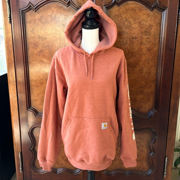 Carhartt Loose Fit Midweight Logo Sleeve Hoodie